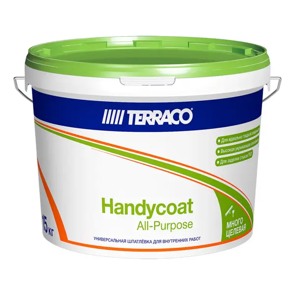 Шпатлёвка универсальная Terraco Handycoat All-Purpose 15 кг