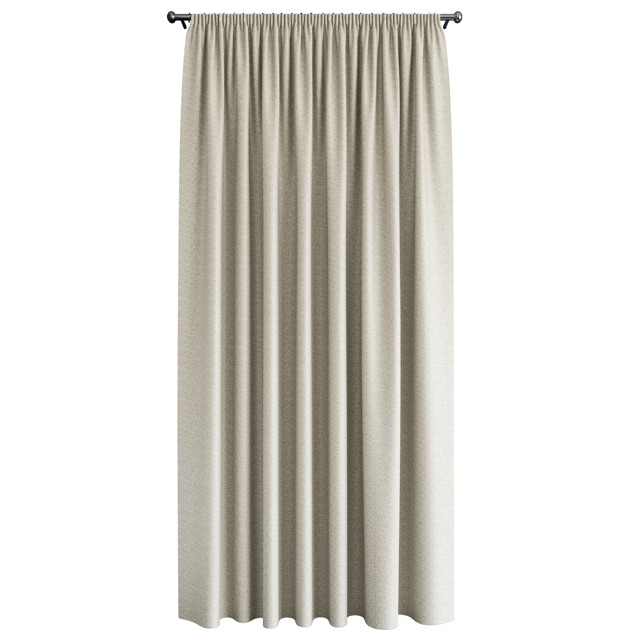 штора портьерная на шт.ленте AMAZONTEXTILE HOME блэкаут 200x280см экрю, арт. M Stone v2