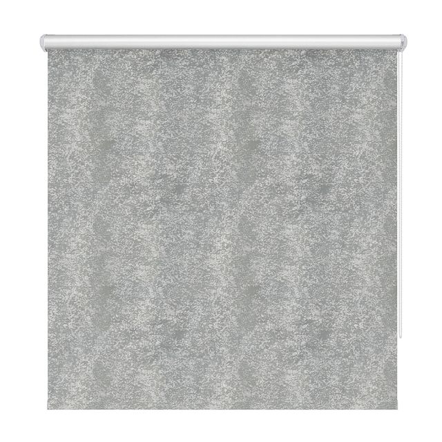 штора рулонная DECOFEST Марбл блэкаут 120x160см серая, арт.152.234