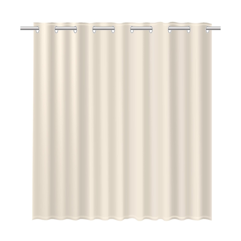 Шторка для ванны Fixsen Linum 180×200 FX-1535A цвет Бежевый