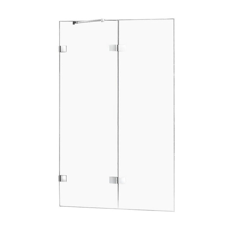 Шторка для ванны New Trendy AVEXA 100x150 EXK-1954 L (хром)