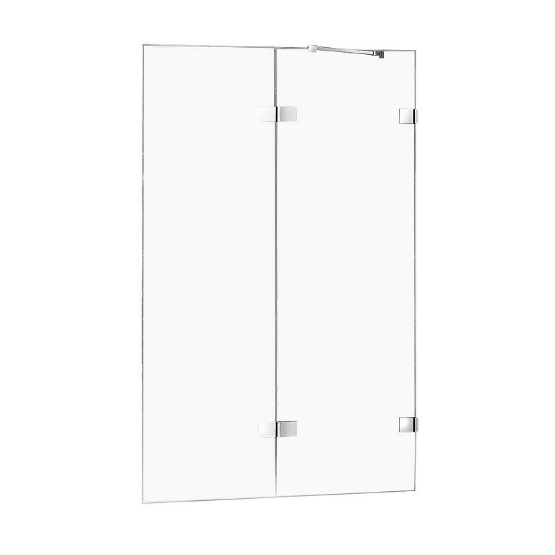 Шторка для ванны New Trendy AVEXA 110x150 EXK-1957 R (хром)