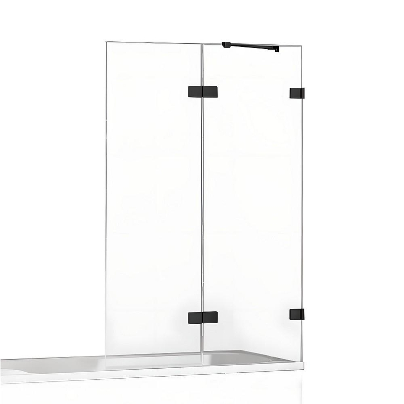 Шторка для ванны New Trendy AVEXA BLACK 130x150 EXK-1989 R (черный)