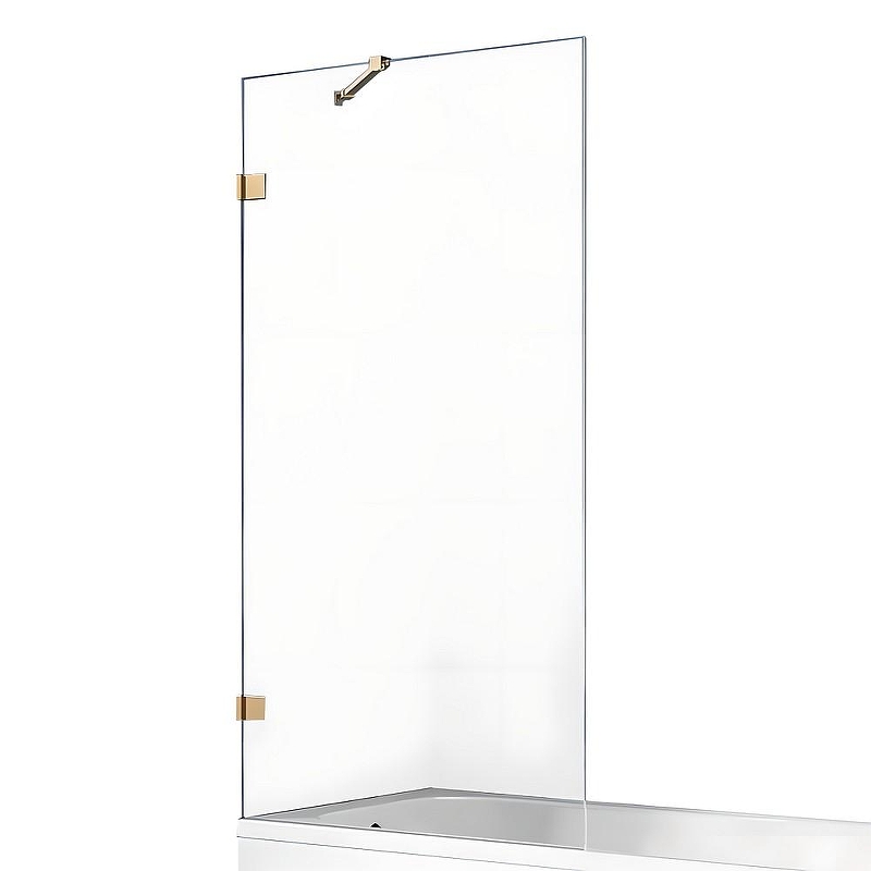 Шторка для ванны New Trendy AVEXA GOLD BRUSHED 50x150 EXK-2004 (брашированное золото)