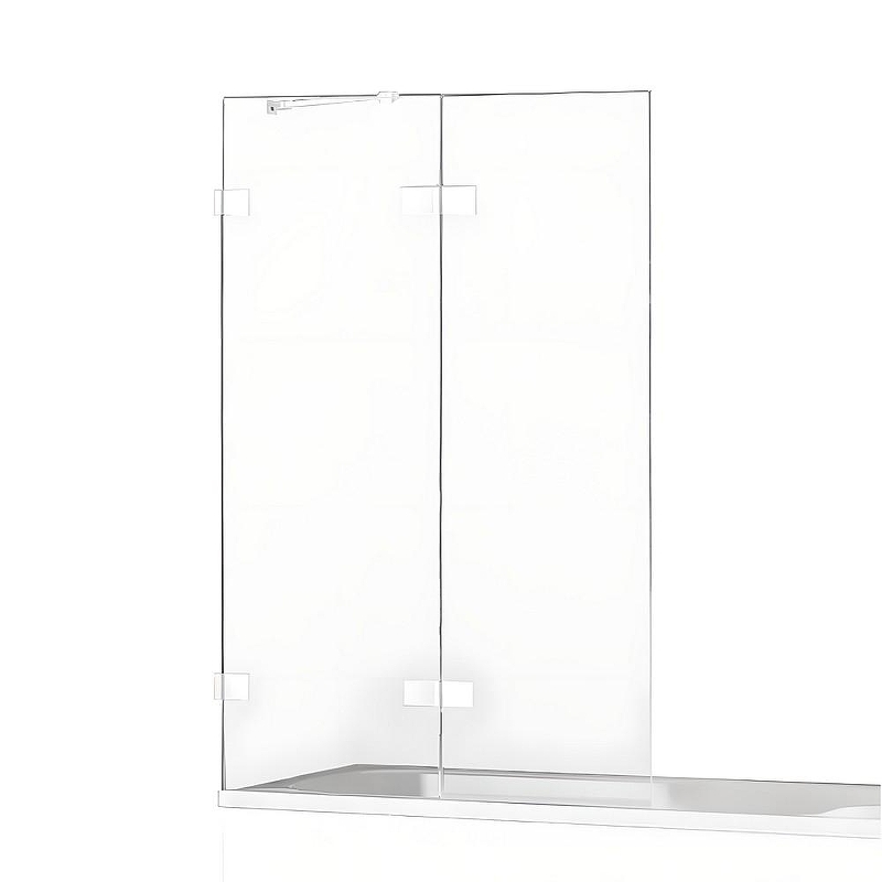 Шторка для ванны New Trendy AVEXA WHITE 110x150 EXK-2974 L (белый)