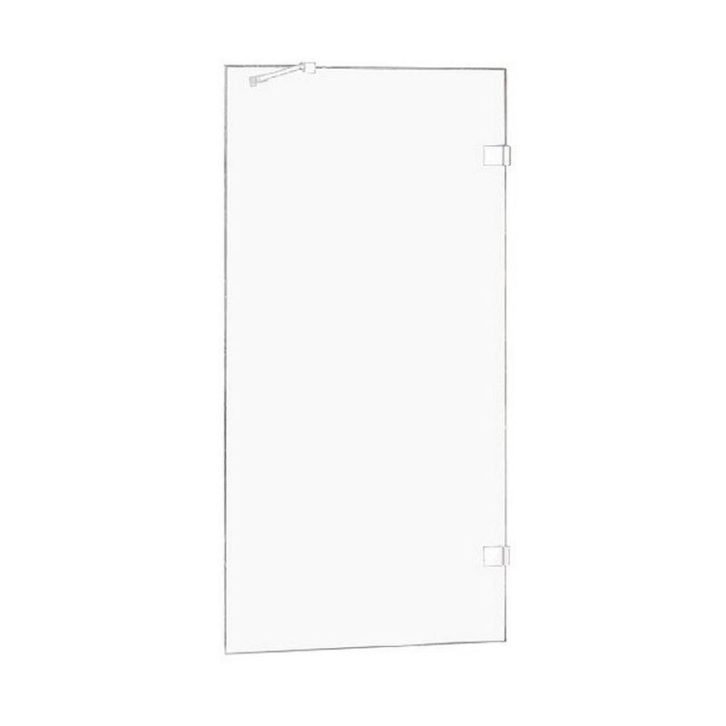 Шторка для ванны New Trendy AVEXA White x60 EXK-2961-WP