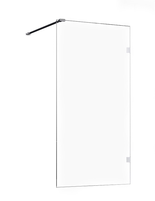 Шторка для ванны New Trendy EVENTA 90x150 EXK-6997-WP (хром)