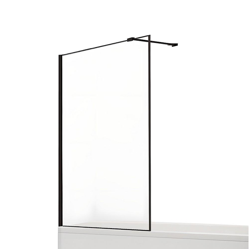 Шторка для ванны New Trendy NEW MODUS 80x150 EXK-0293-WP (черный)