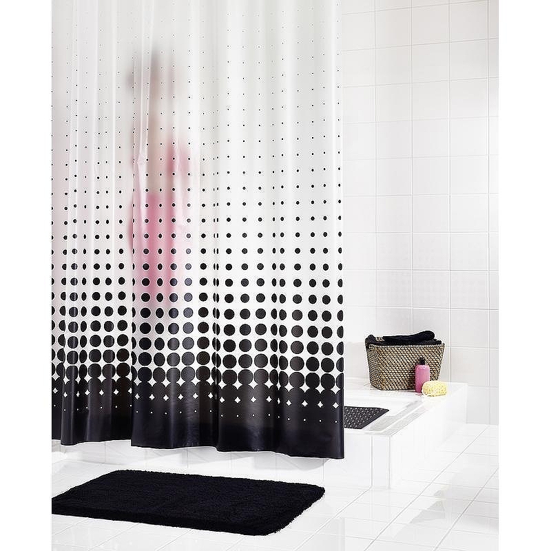 Шторка для ванны Ridder Blacky 200х180 Черная