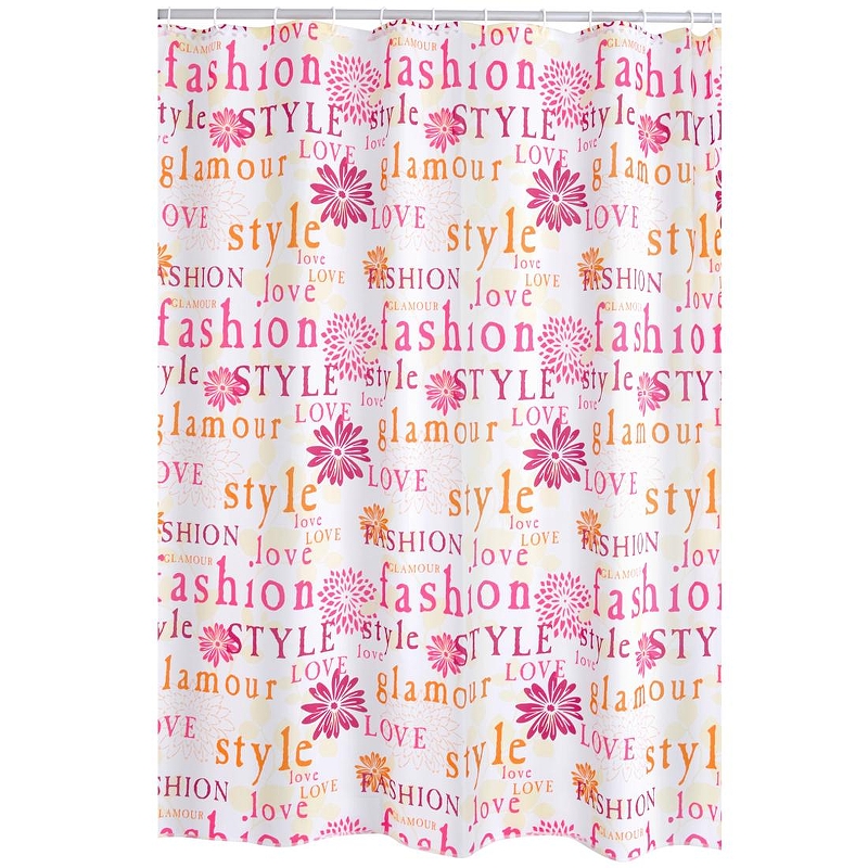 Шторка для ванны Ridder Glamour 180х200 47312 цвет Красный