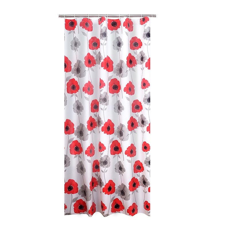 Шторка для ванны Ridder Poppy 200х180 Красная