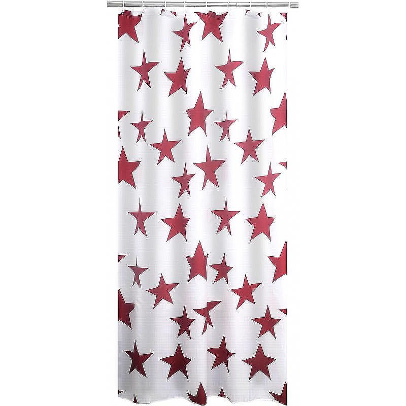 Шторка для ванны Ridder Star 180х200 403306 Красная