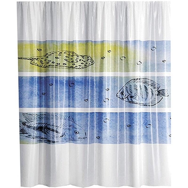Шторка для ванны WasserKRAFT Inn 180х200 SC-43101 Море