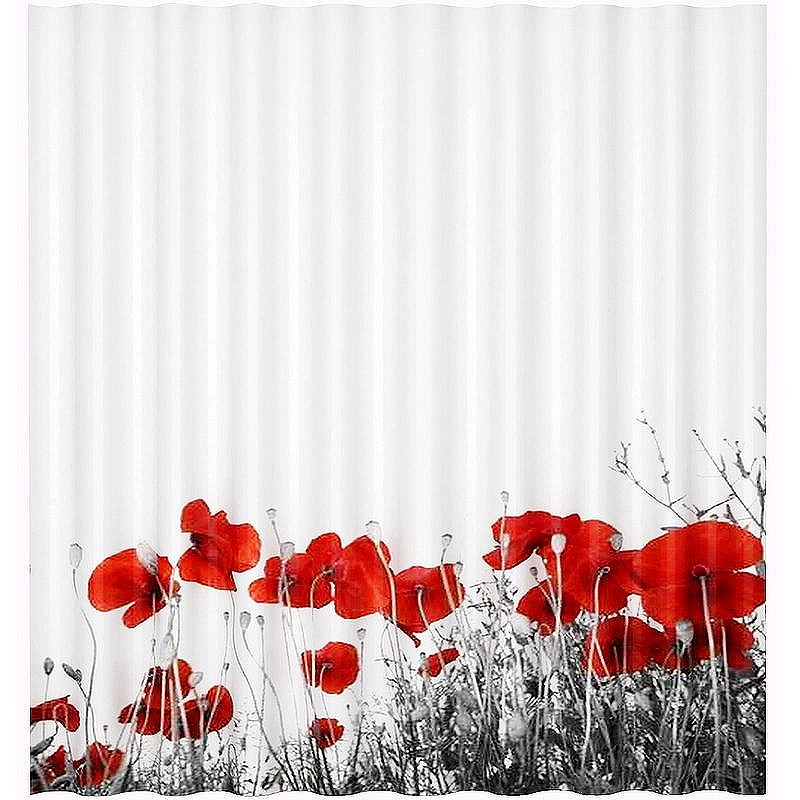 Шторка для ванны WasserKRAFT Main 180x200 SC-47101 Белая