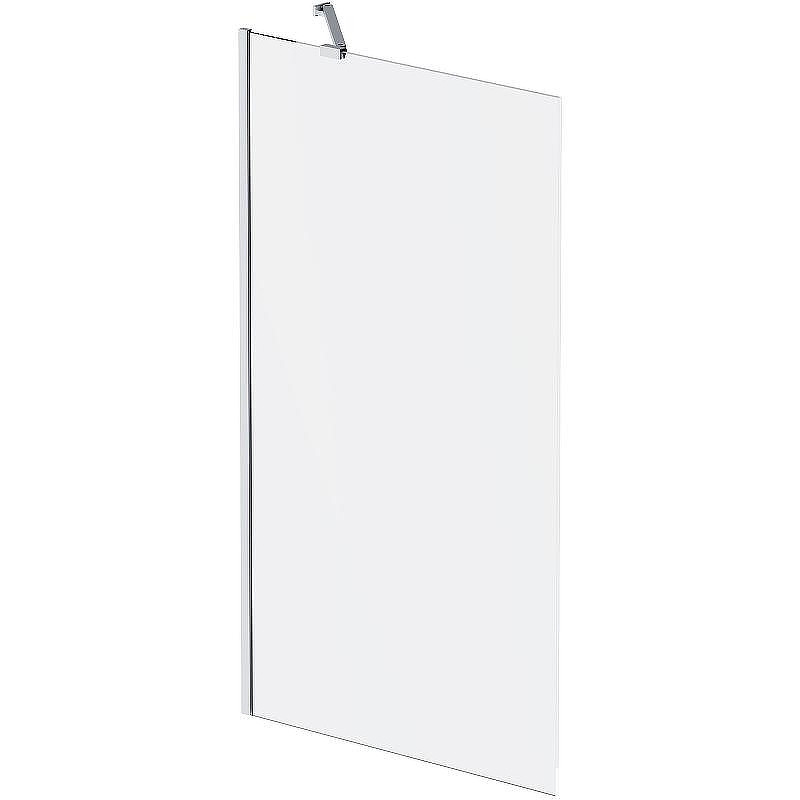 Шторка на ванну AM.PM Gem 80 W90BS-080-140CM профиль Хром матовый стекло матовое