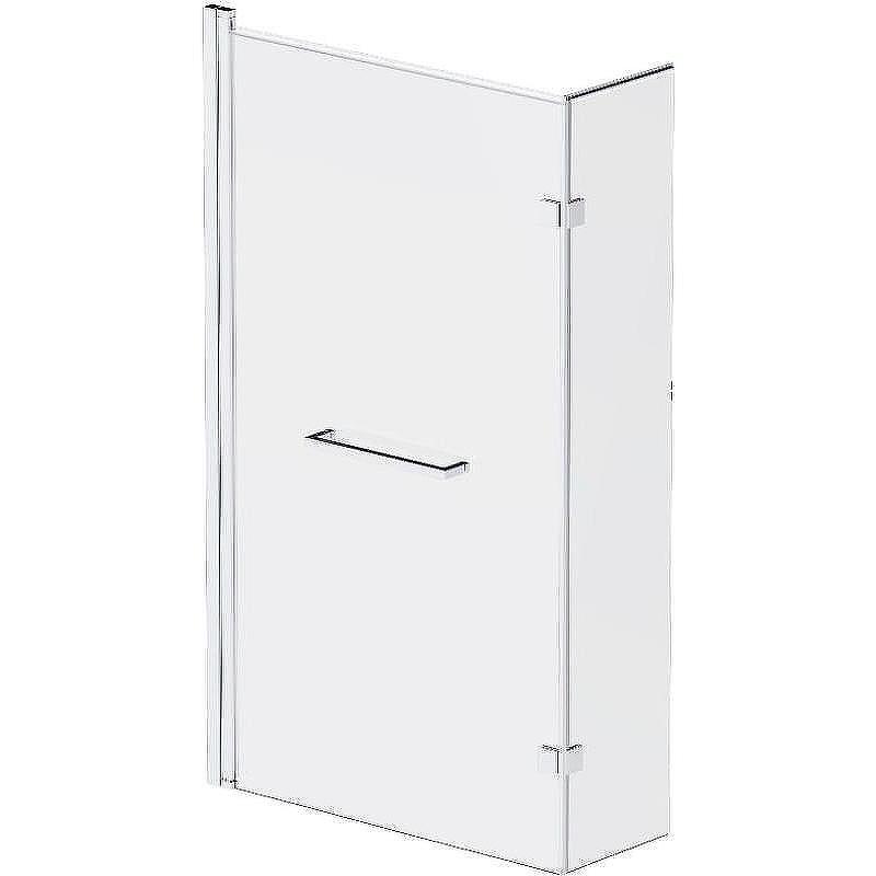 Шторка на ванну Damixa Skyline 80х140 DX35WBS-D7W1-150MT профиль Хром стекло прозрачное