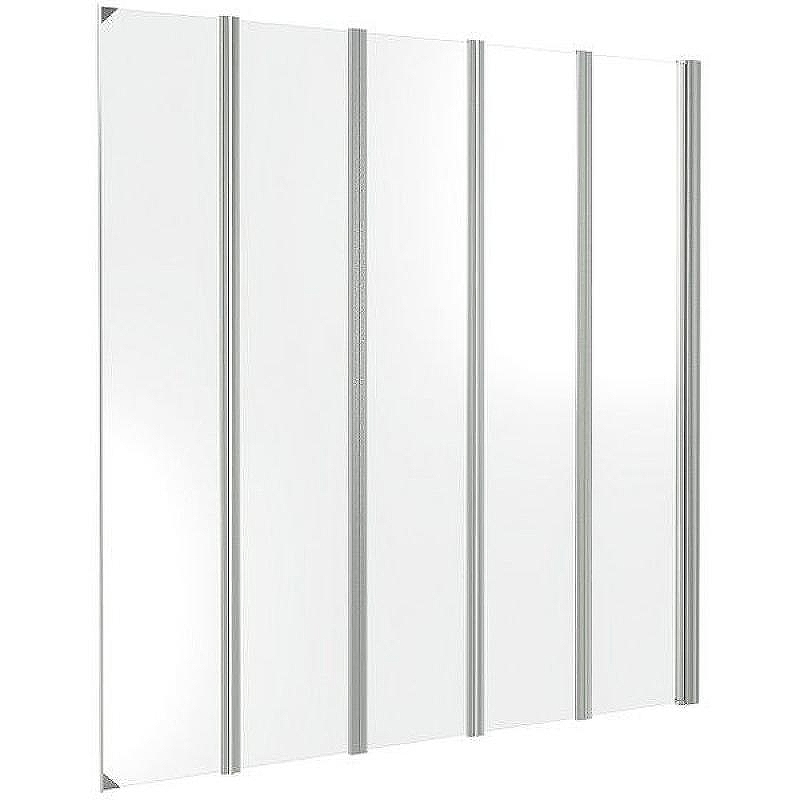 Шторка на ванну Good Door Screen 120х140 GR5-120-C-CH профиль Хром стекло прозрачное