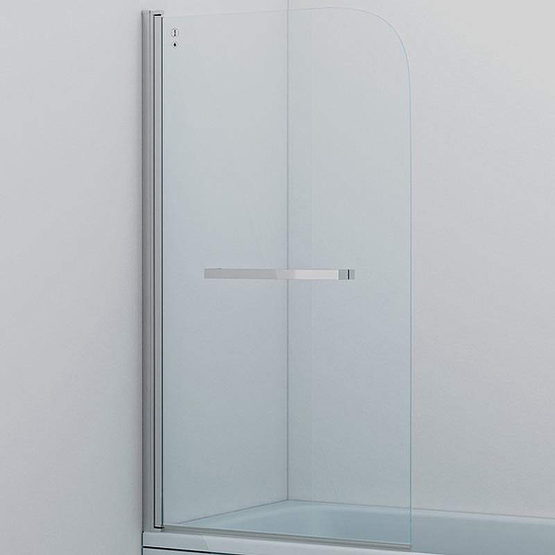 Шторка на ванну Iddis Ray 80х140 RAY6CS8i90 профиль Хром стекло прозрачное
