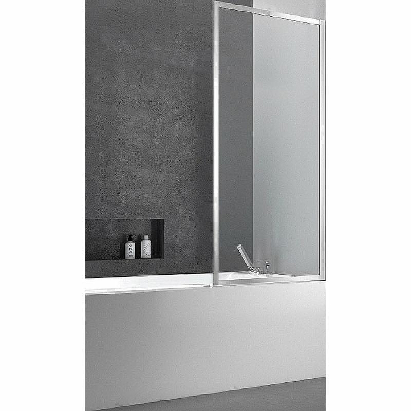 Шторка на ванну Vincea City 70x140 VSB-41700CL профиль Хром стекло прозрачное