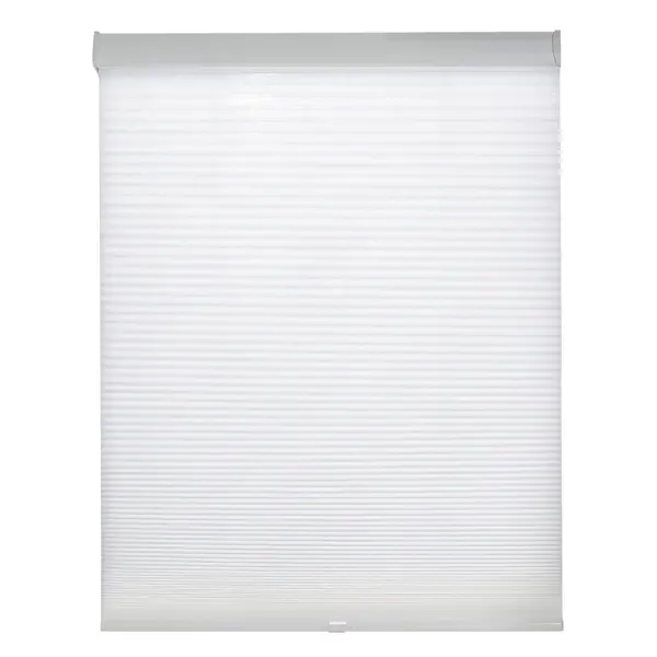 Шторы-плиссе 60x160 см текстиль белый
