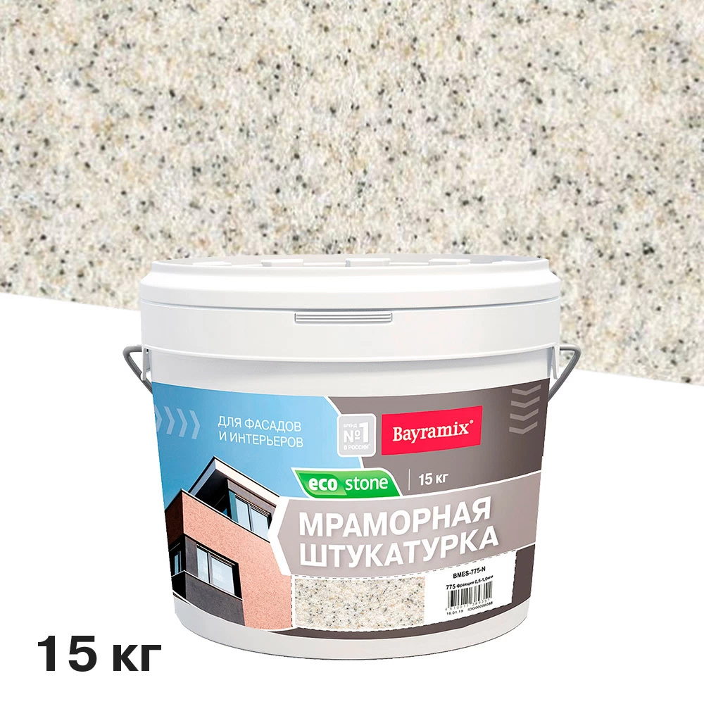 Штукатурка декоративная мраморная Bayramix EcoStone 775 15 кг