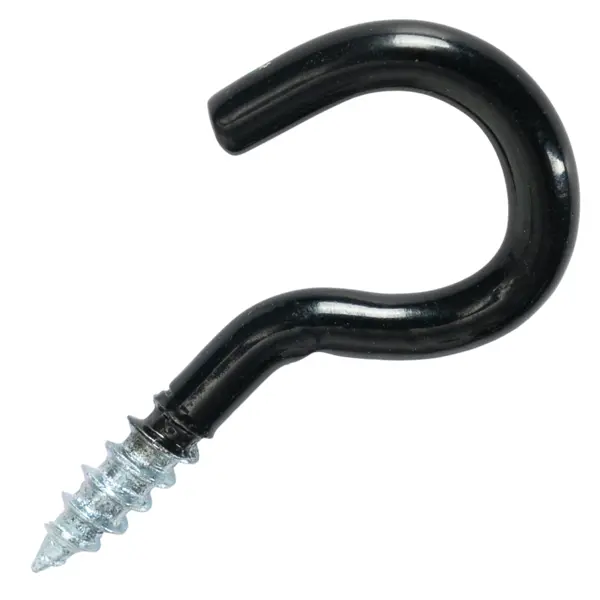 Шуруп-крюк 3x10 мм сталь RAL9003 15 шт.