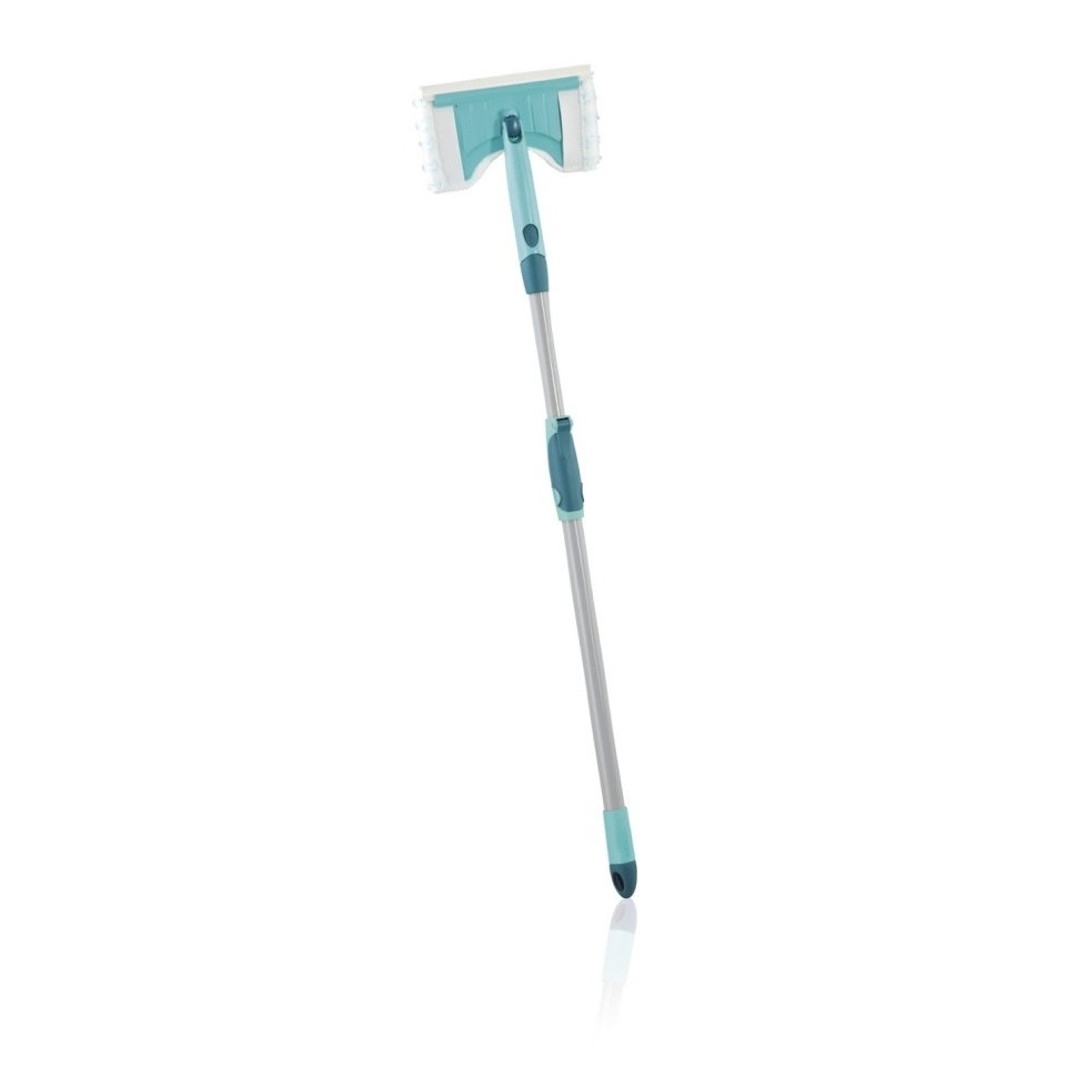 Швабра с телескопической ручкой Leifheit micro duo flexi pad