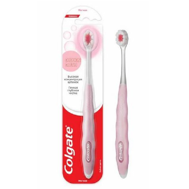 щётка зубная COLGATE Сushion Clean мягкая