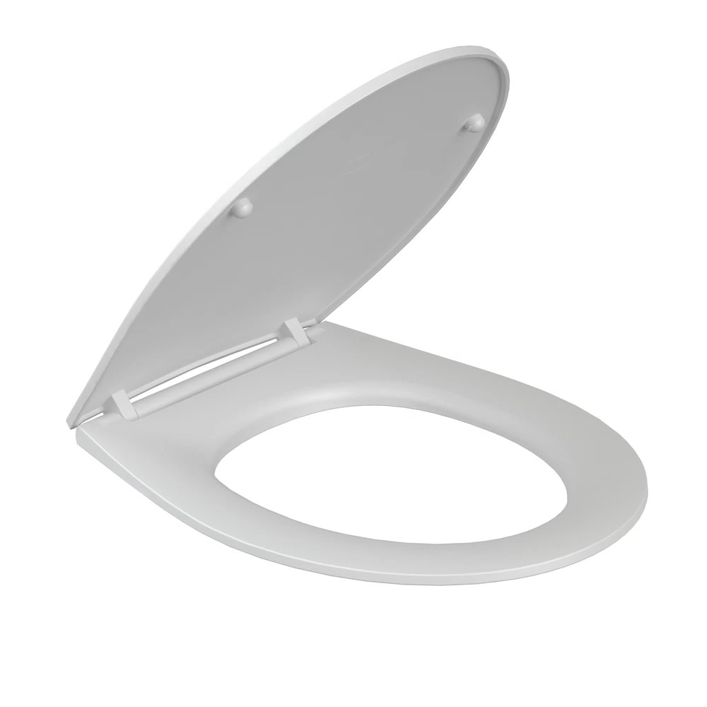 Сиденье для унитаза Cersanit Elio TPL slim термопласт с микролифтом (69651)