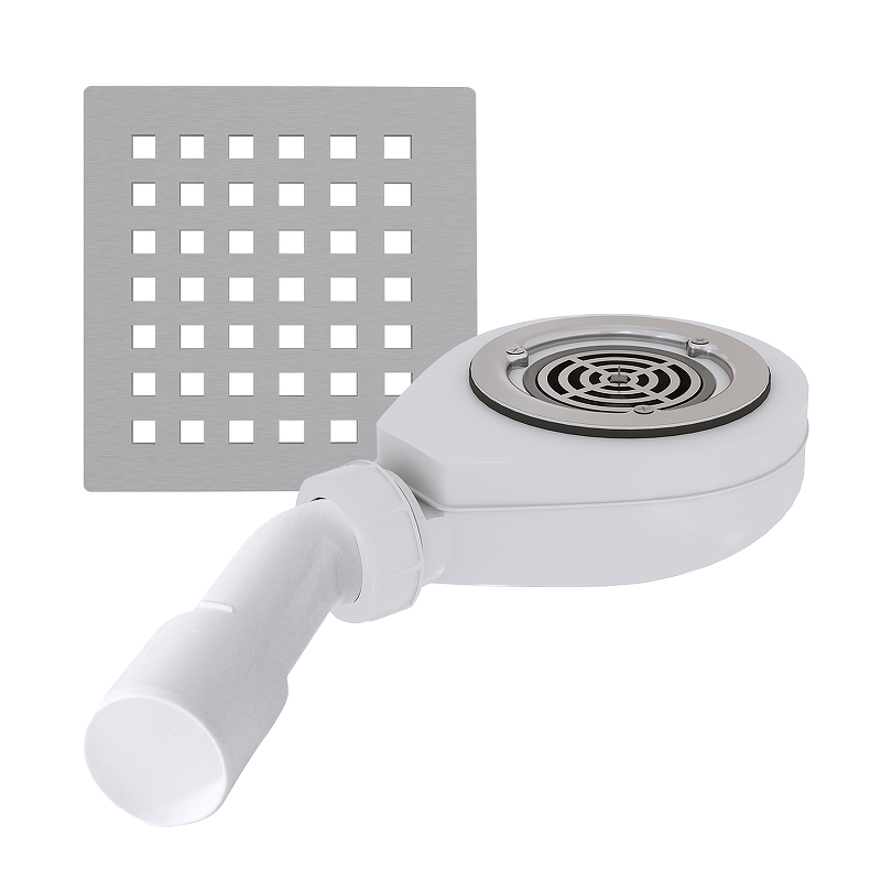 Сифон для душевого трапа RGW Stone Tray 50241120-00 Хром