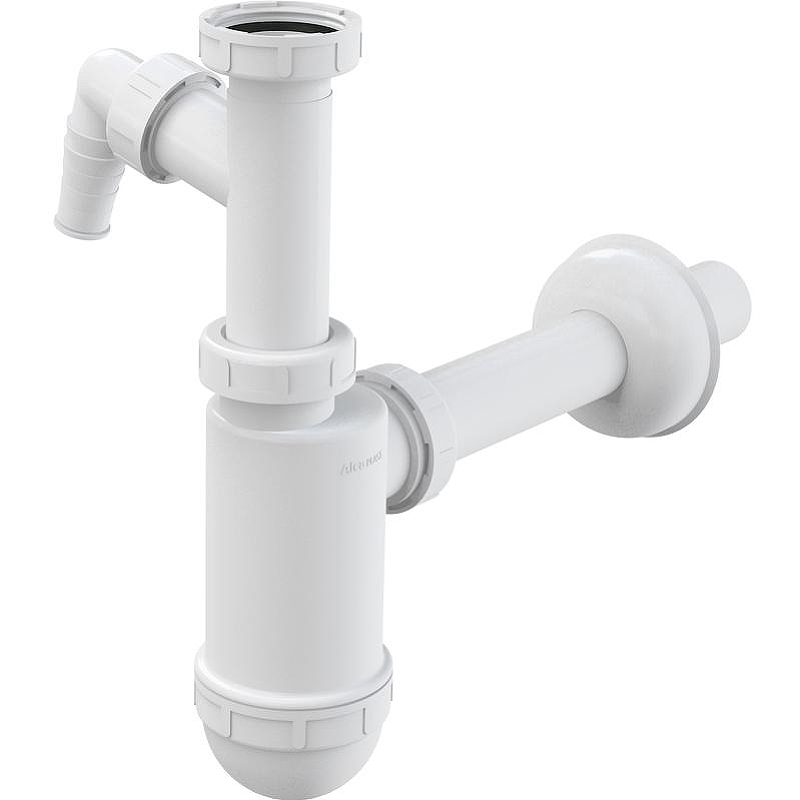 Сифон для раковины Alcaplast A430P Белый