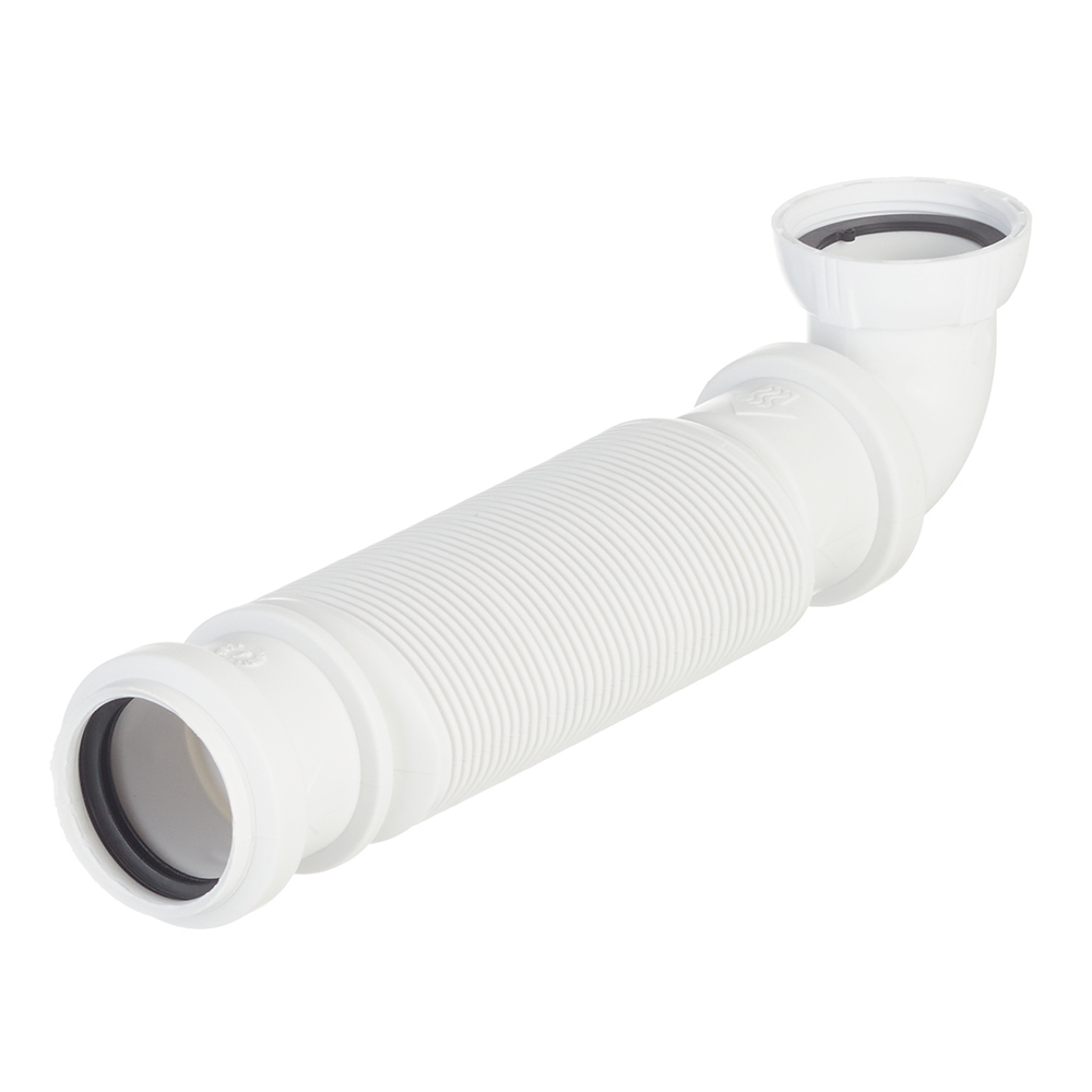 Сифон для раковины и мойки Wirquin Senzo Push-Fit 1 1/2х40 мм без выпуска с сухим затвором (30719169)
