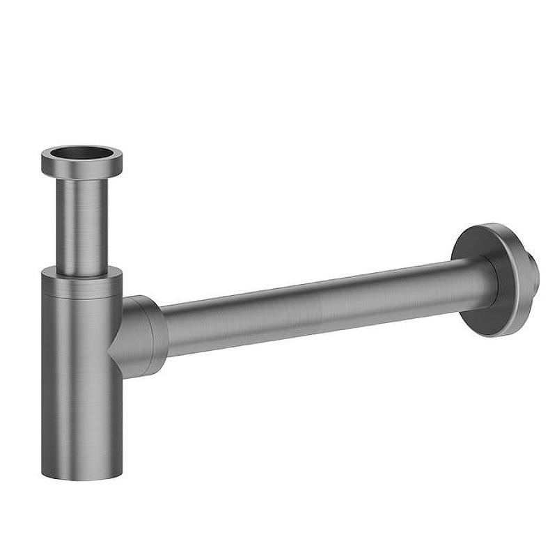 Сифон для раковины Newform X-Steel 316 244X.59.064 цвет Gun Metal
