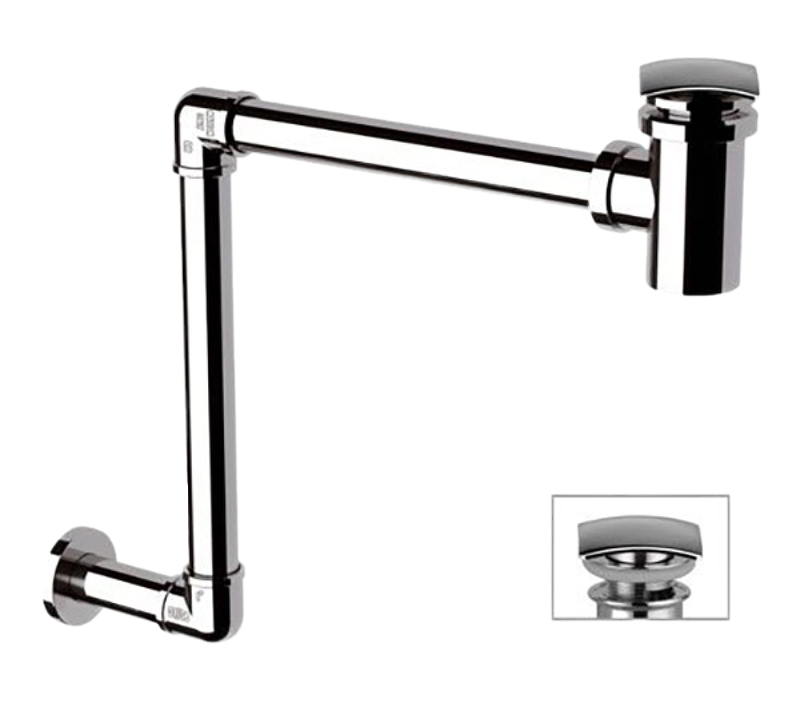 Сифон для раковины Remer 984S цвет Хром