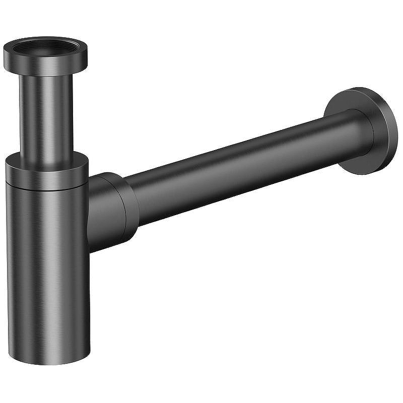 Сифон для раковины Whitecross A186GM Оружейная сталь