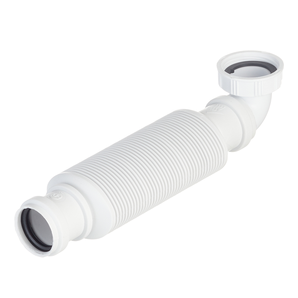Сифон для раковины Wirquin Senzo Push-Fit 1 1/4х32 мм без выпуска (30719168)