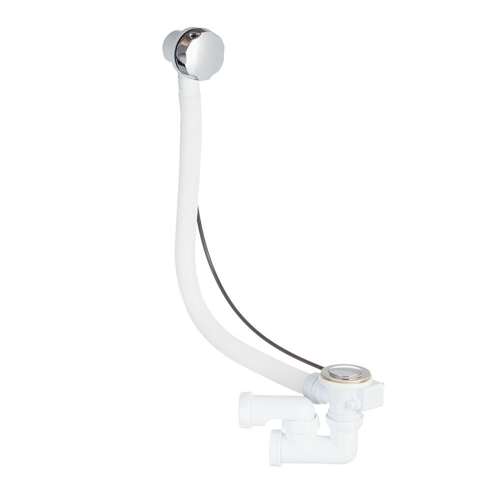 Сифон для ванны Wirquin Pro 1 1/2х40 мм регулируемый полуавтомат (30975014)
