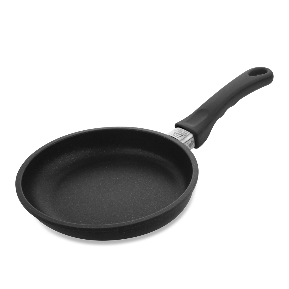 Сковорода AMT Gastroguss из литого алюминия, 20 см, высота 4 см
