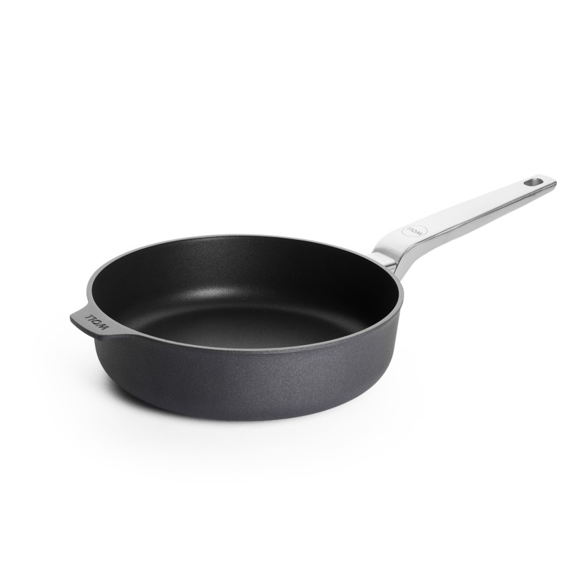 Сковорода Woll Diamond Lite PRO Induction с фиксированной ручкой H7 см, D24 см, 2,5 л