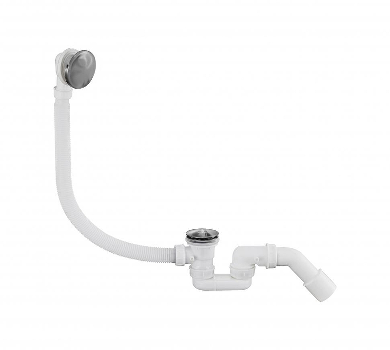 Слив-перелив AltroBagno BD 070301 Cr click-clack цвет Хром