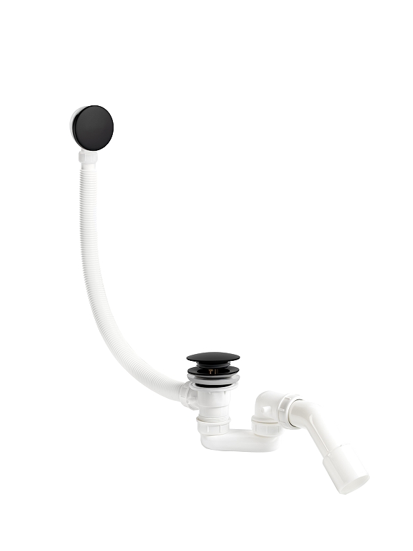 Слив-перелив FILARETE FL90BL click-clack цвет Черный матовый