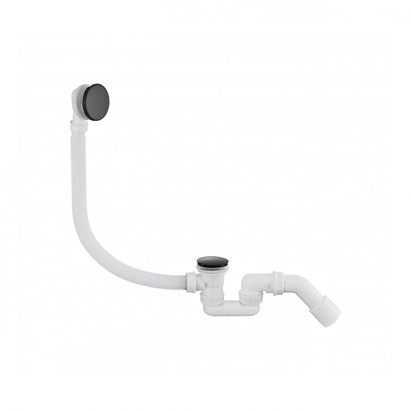 Слив-перелив Grocenberg GB230BL click-clack Черный матовый