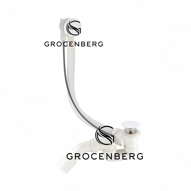 Слив-перелив Grocenberg GB240W полуавтомат Белый