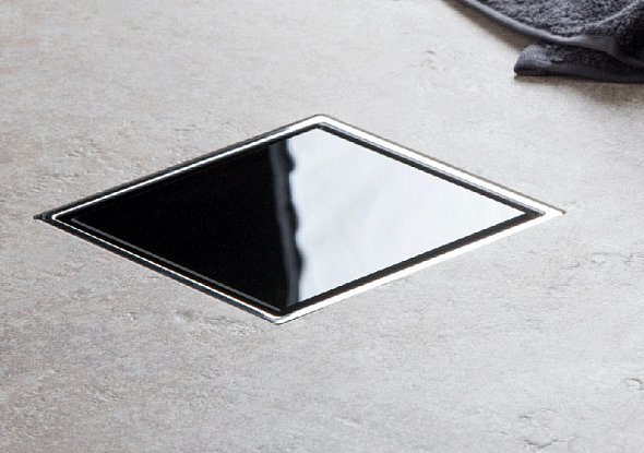 Сливной трап Pestan Confluo Standard Dry 1 Black Glass 13000101