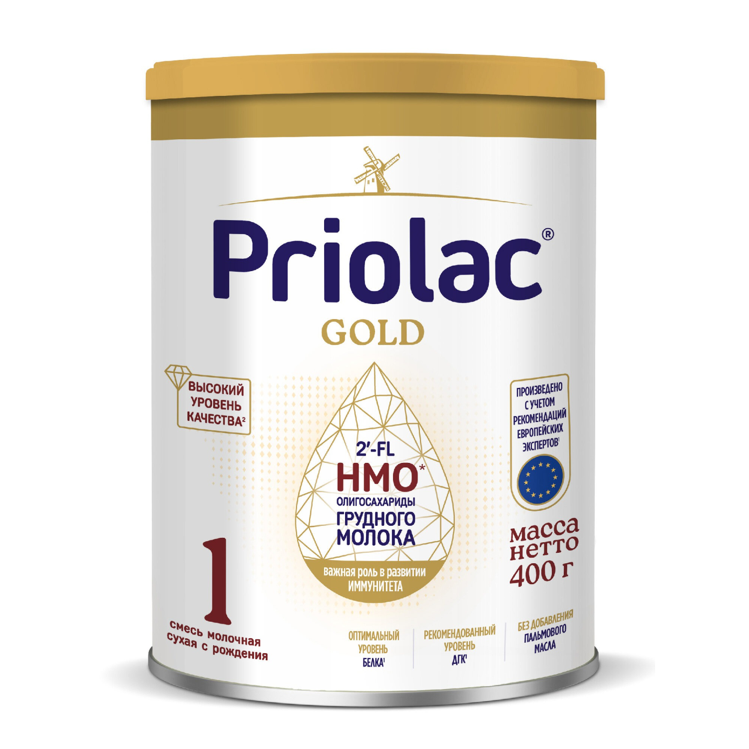Смесь Priolac голд 1, молочная, 0-6 месяцев, 400 г