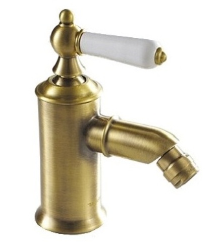 Смеситель Bravat Art River F375109U для биде, цвет бронза
