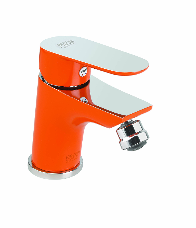 Смеситель для биде Fiore Kevon Chic 81OX8130 цвет Хром Оранжевый
