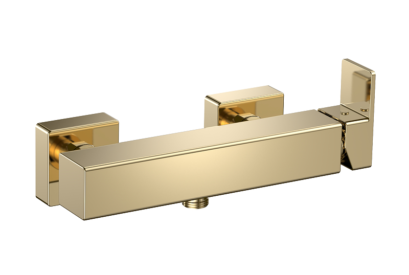 Смеситель для душа AQUAme Savona AQM6813GG цвет Золото глянцевое
