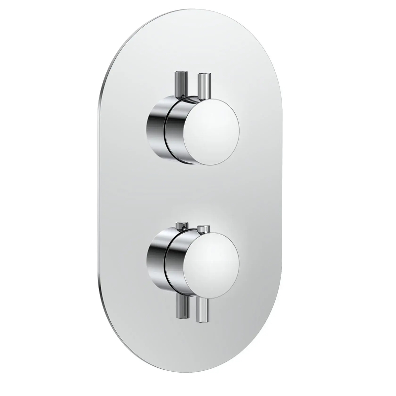 Смеситель для душа AQUAme Siena AQM8806CR с термостатом цвет Хром