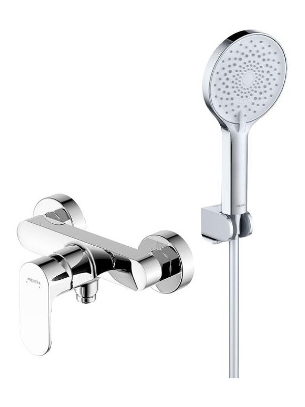 Смеситель для душа Aquatek Альфа AQ1934CR цвет Хром